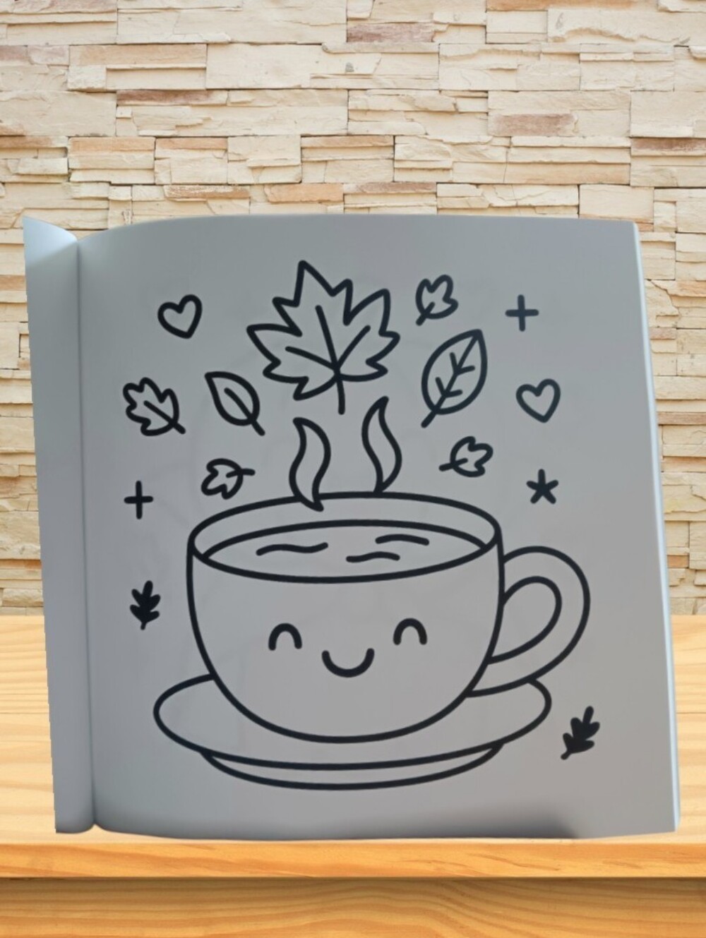 Fall Coloring Book Pumpkin Spice Latte Days - Picture 8 of 12